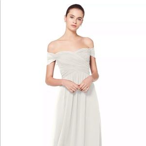 Bill Levkoff Grey Bridesmaid Dress NWT